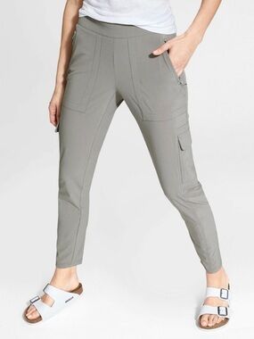 Athleta Grey Chelsea Cargo Pants